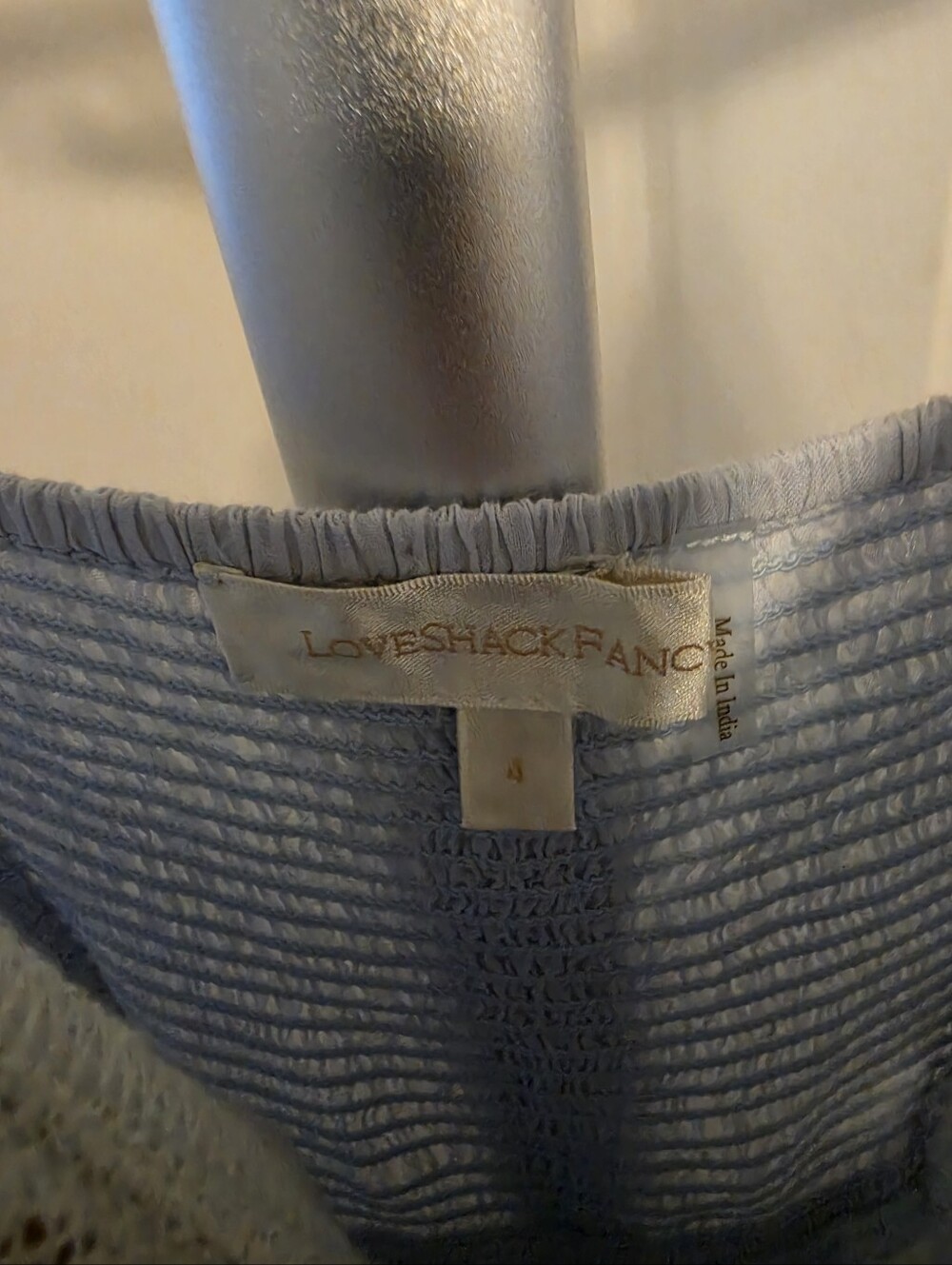 LoveShackFancy Blue Esilda Maxi Dress - Picture 5 of 7